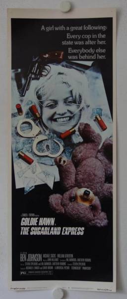 Sugarland Express originales US Insert Filmplakat